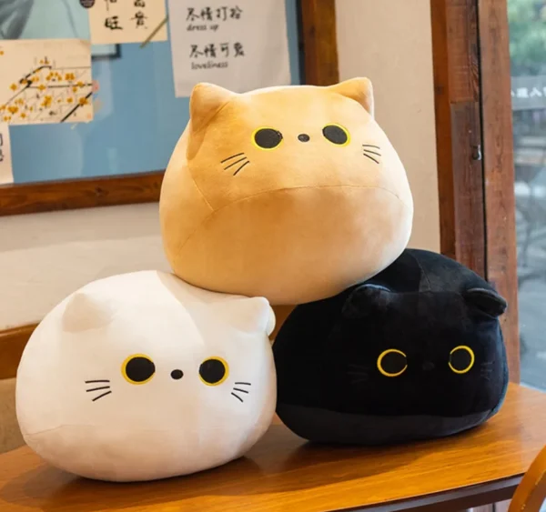 10/30CM Black Cat Plush Doll Small Pendant Cuddly Pillow Cushion In Black Cat Plush Toy Doll for Girl Gift Plushie Stuffed Toys