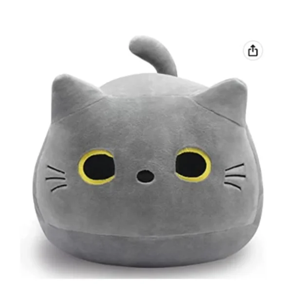 10/30CM Black Cat Plush Doll Small Pendant Cuddly Pillow Cushion In Black Cat Plush Toy Doll for Girl Gift Plushie Stuffed Toys - Image 6