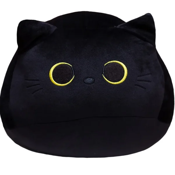 10/30CM Black Cat Plush Doll Small Pendant Cuddly Pillow Cushion In Black Cat Plush Toy Doll for Girl Gift Plushie Stuffed Toys - Image 2